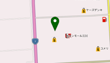 セリア イオンモール三川店の地図画像