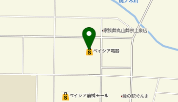 Seria ベイシア電器前橋モール店の地図画像