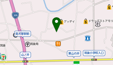 セリア サニーちくご店の地図画像