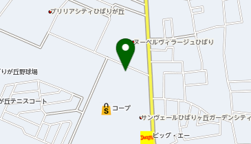 セリア フレスポひばりが丘店の地図画像