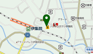 セリア ソレイユタウン伊集院店の地図画像