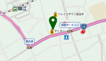 セリア タイヨー西加治木店の地図画像