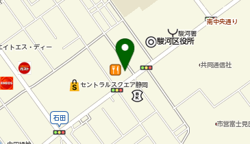 セリア セントラルスクエア静岡店の地図画像