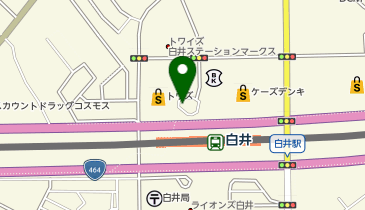 Seria フォルテ白井店の地図画像