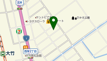 セリア 大竹店の地図画像