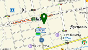セリア コムボックス佐賀駅前店の地図画像