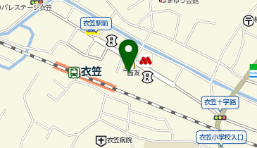 Seria 西友衣笠店の地図画像