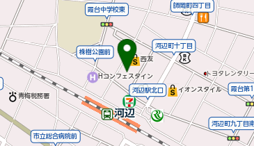 Seria 西友河辺店の地図画像