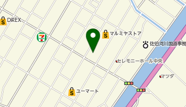 セリア 佐伯中ノ島店の地図画像