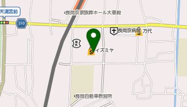 セリア イズミヤショッピングセンター長岡店の地図画像