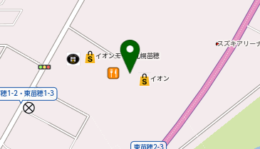 Seria イオンモール札幌苗穂店の地図画像