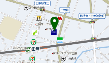 セリア LIVIN田無店の地図画像