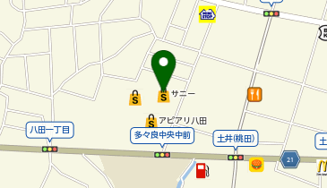 セリア サニー八田店の地図画像
