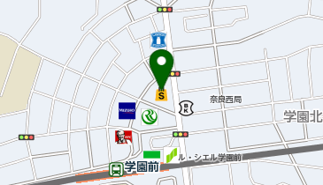 セリア パラディ学園前店の地図画像