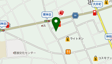 セリア 恵那店の地図画像