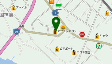 セリア 那珂湊店の地図画像