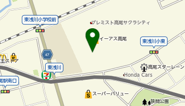 セリア イーアス高尾店の地図画像