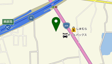 セリア ビバモール美原南インター店の地図画像