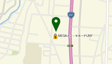 Seria MEGAドンキホーテUNY浜松泉町店の地図画像