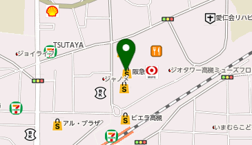 Seria 高槻阪急スクエア店の地図画像
