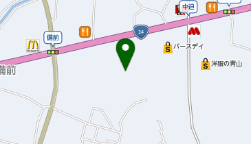 Seria フォレストモール岩出店の地図画像