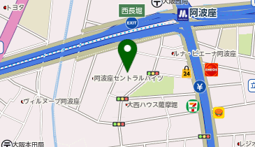 セリア フレスポ阿波座店の地図画像