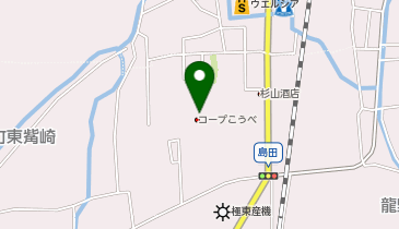 セリア コープ龍野店の地図画像