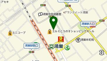 Seria エルミこうのすショッピングモール店の地図画像