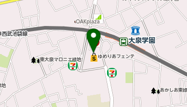 Seria ゆめりあフェンテ大泉学園店の地図画像