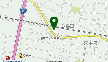 Seria ロシナンテ福島西店の地図画像