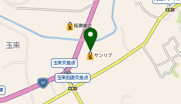 セリア サンリブ竹田店の地図画像