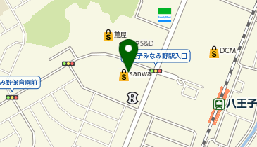 セリア 三和八王子みなみ野店の地図画像