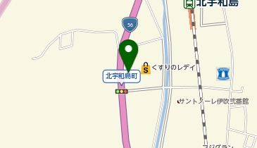 Seria フジグラン北宇和島店の地図画像
