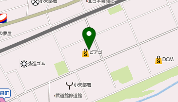 セリア ピアゴ小矢部店の地図画像