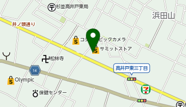 Seria サミットストア高井戸東店の地図画像