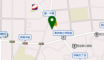 Seria ライフ竹の塚店の地図画像