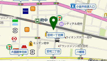 東京都府中市のセリア一覧 - NAVITIME
