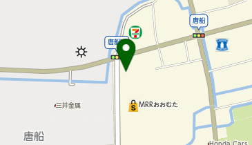 セリア 大牟田唐船店の地図画像