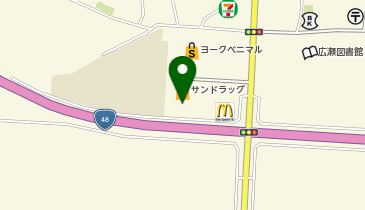 セリア 愛子店の地図画像