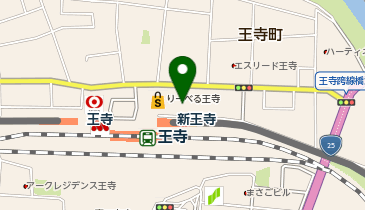 セリア リーベル王寺東館店の地図画像