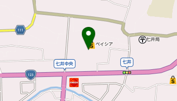 セリア ベイシア益子店の地図画像