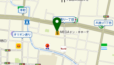 Seria MEGAドン・キホーテ宇都宮店の地図画像