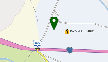 Seria ベイシア甲賀店の地図画像