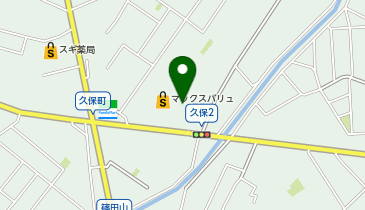 Seria マックスバリュ学園前店の地図画像
