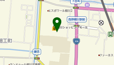 セリア 柳川ショッピングモール店の地図画像