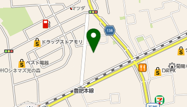 Seria 光の森店の地図画像