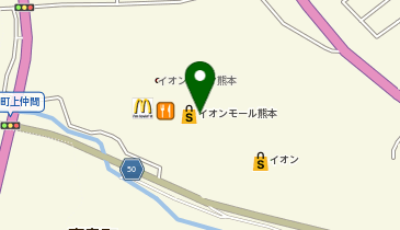 Seria イオンモール熊本店の地図画像