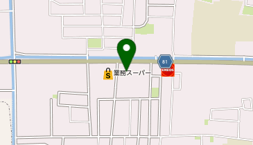 Seria マツヤスーパー伊勢田店の地図画像