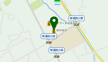 セリア ニシナフードバスケット児島下の町店の地図画像
