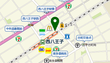 セリア セレオ西八王子店の地図画像